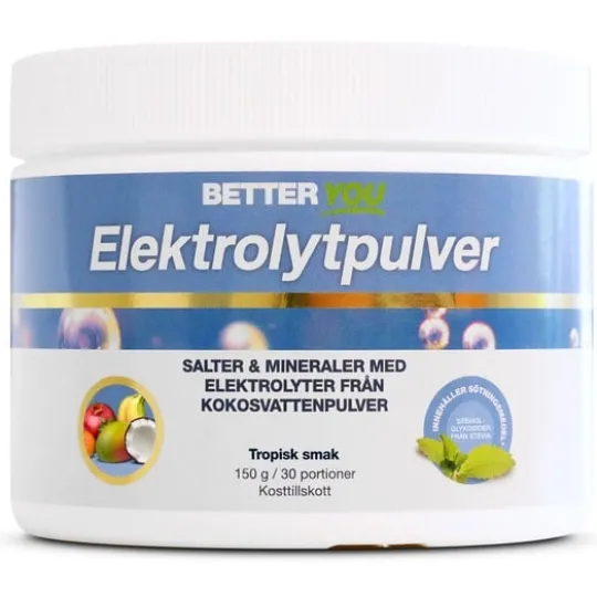 Better You Elektrolytpulver Tropisk 150 g