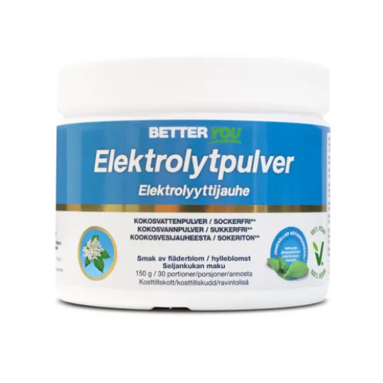 Better You Elektrolytpulver Fläder 150 g