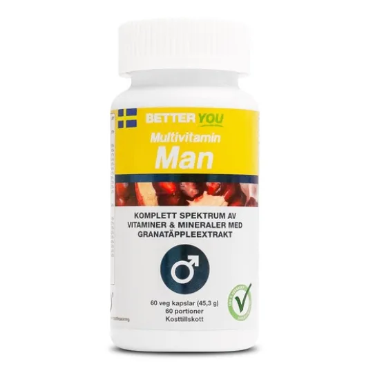 Better You Multivitamin Man 60 kaps