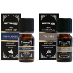 Better You Pepparmintolja Eterisk 10 ml & Tea Tree Olja Eterisk 10 ml