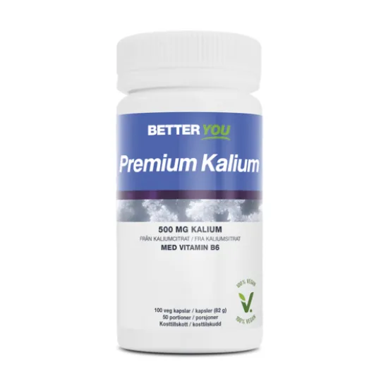 Better You Premium Kalium 500 mg 100 kapslar