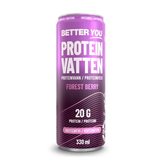 Better You Proteinvatten Forest Berry Koffeinfri 330 ml