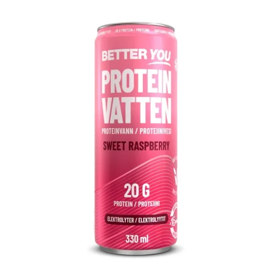 Better You Proteinvatten Sweet Raspberry Elektrolyter 330 ml