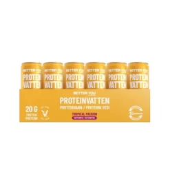 Better You Proteinvatten Tropical Passion Koffeinfri 330 ml 24 st