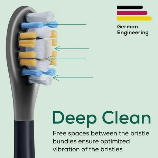Beurer Sonic Premium Plaque Eraser Brush Heads Refill 4 st