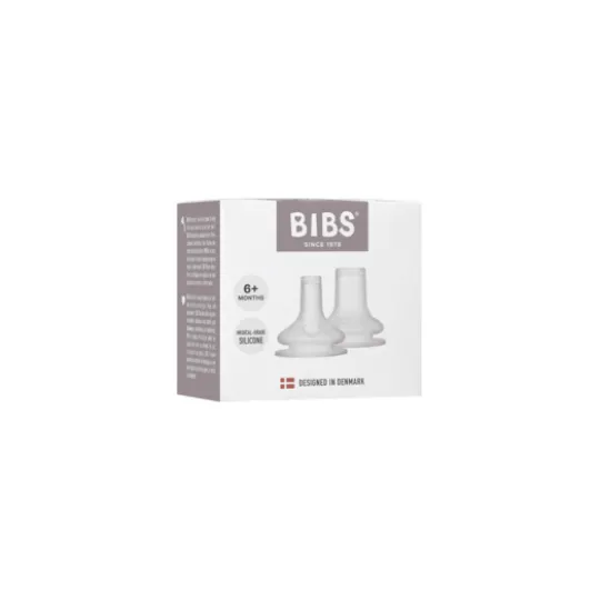 BIBS Baby Bottle Spout Silicone 2-pack