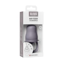 BIBS Baby Feeder Fossil Grey