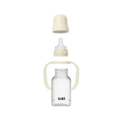 BIBS Baby Sippy Bottle Spout Silicone Ivory 150 ml 1-pack