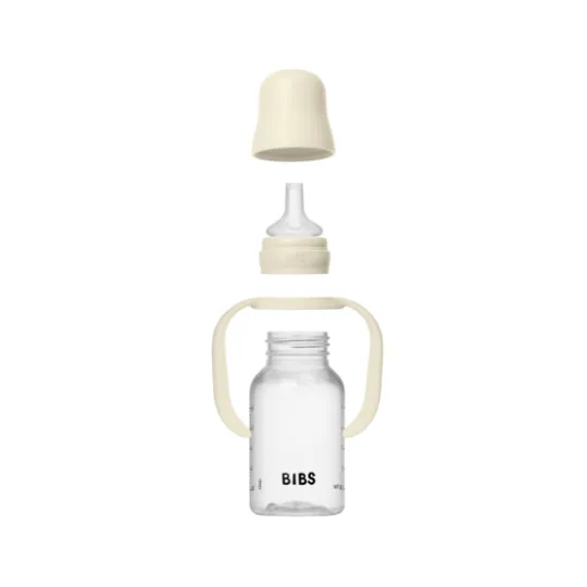 BIBS Baby Sippy Bottle Spout Silicone Ivory 150 ml 1-pack