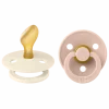 BIBS Colour Latex Anatomical Size 2 Ivory/Blush 2-pack