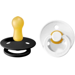 BIBS Colour Latex Size 2 Black/White 2-pack
