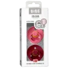 BIBS Colour Latex Size 2 Coral/Ruby 2-pack