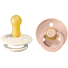 BIBS Colour Latex Size 2 Ivory/Blush 2-pack