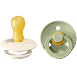 BIBS Colour Latex Size 3 Ivory/Sage 2-pack