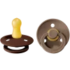BIBS Colour Latex Size 1 Mocha/Dark Oak 2-pack