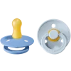 BIBS Colour Latex Size 1 Sky Blue/Baby Blue 2-pack