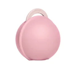 BIBS Colour Pacifier Round Latex Size 1 Petal & Pacifier Case Mini Baby Pink