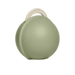 BIBS Colour Pacifier Round Latex Size 1 Ivory & Pacifier Case Mini Sage