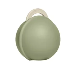 BIBS Colour Pacifier Round Latex Size 2 Ivory & Pacifier Case Mini Sage