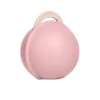 BIBS Colour Pacifier Round Latex Size 2 Petal & Pacifier Case Mini Baby Pink