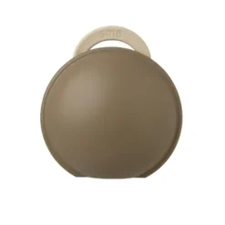 BIBS Colour Pacifier Round Latex Size 1 Vanilla & Pacifier Case Mini Dark Oak