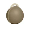 BIBS Colour Pacifier Round Latex Size 2 Vanilla & Pacifier Case Mini Dark Oak