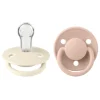 BIBS De Lux Silicone Onesize Ivory/Blush 2-pack