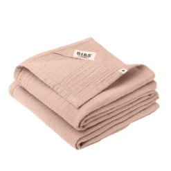 BIBS Muslin Cloth 70x70 cm Blush 2-pack