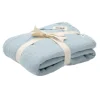 BIBS Muslin Swaddle Baby Blue 120x120 cm