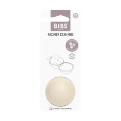 BIBS Pacifier Case Mini Ivory