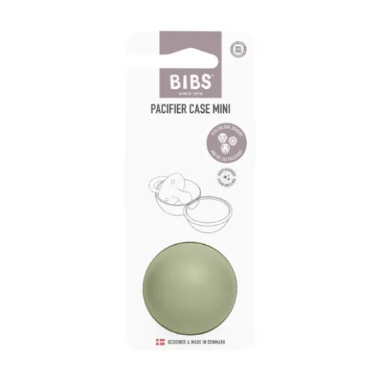BIBS Pacifier Case Mini Sage