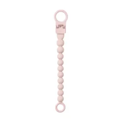 BIBS Pacifier Clip Beaded Petal