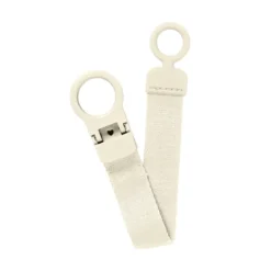 BIBS Pacifier Clip Loop Ivory