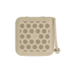 BIBS Studio Pacifier Box Polka Mega Vanilla Dark Oak