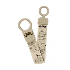 BIBS x Moomins Pacifier Clip Loop Vanilla