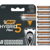 BIC Hybrid 5 Flex Rakblad 8-pack