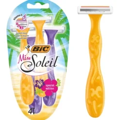 BIC Miss Soleil Colour Collection Rakhyvlar 4-pack