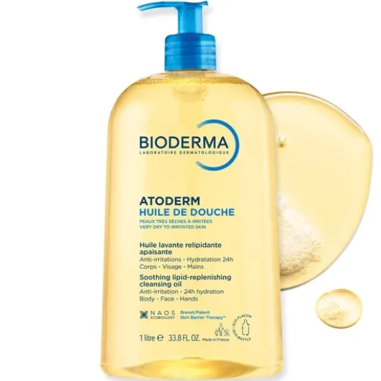 Bioderma Atoderm Huile de Douche 1000 ml