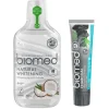 Biomed Charcoal Tandkräm + Natural Whitening Munskölj