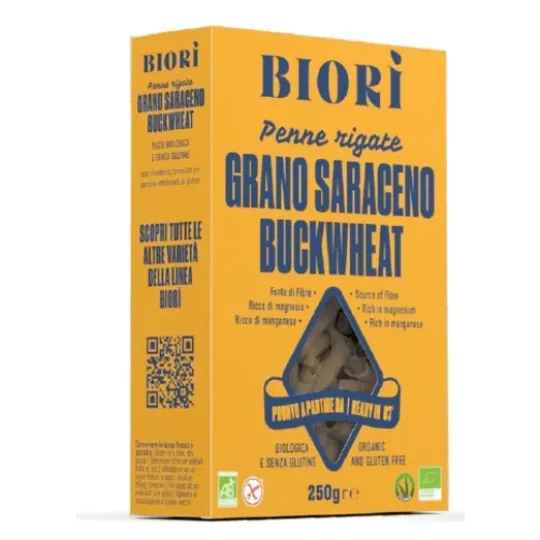 Biori Bovete Pasta Penne EKO Glutenfri 250 g