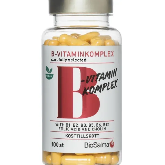 Biosalma B-vitaminkomplex Highly Efficient 100 tabletter