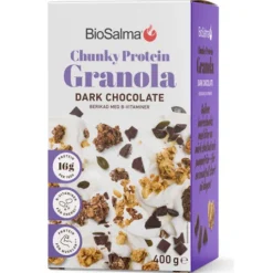 BioSalma Chunky Protein Granola Dark Chocolate 400 g
