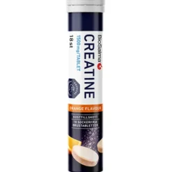 BioSalma Creatine 1500 mg Apelsin 18 brustabletter
