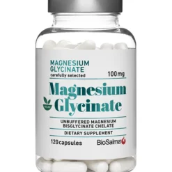 BioSalma Magnesium Glycinate 120 kapslar