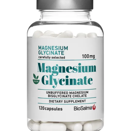BioSalma Magnesium Glycinate 120 kapslar
