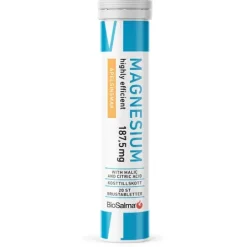 Biosalma Magnesium 187,5 mg Apelsin 20 brustabletter