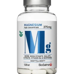 BioSalma Magnesium 375 mg 120 tabletter