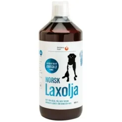 BioSalma Norsk Laxolja för Hund & Katt 1000 ml