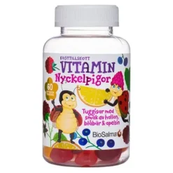 BioSalma Nyckelpiga Multivitamin 60 tuggtabletter