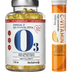 BioSalma Omega-3 + C-vitamin Immunboost